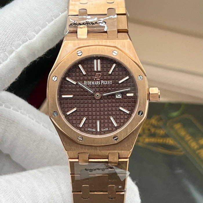 AUDEMARS PIGUET ROYAL OAK SELFWINDING 33MM | STAINLESS STEEL WHITE/SILVER DIAL