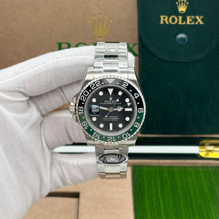 Rolex GMT-Master II Black Dial “Sprite” Super Clone – Swiss 3285 V3