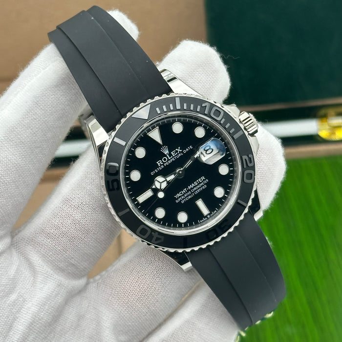 Rolex Yacht-Master 42mm Black Dial – Swiss Super Clone