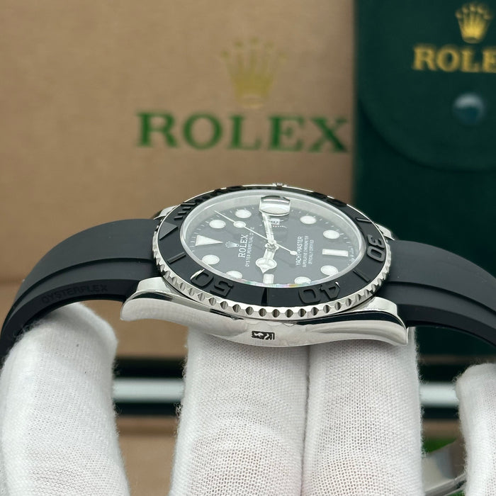 Rolex Yacht-Master 42mm Black Dial – Swiss Super Clone