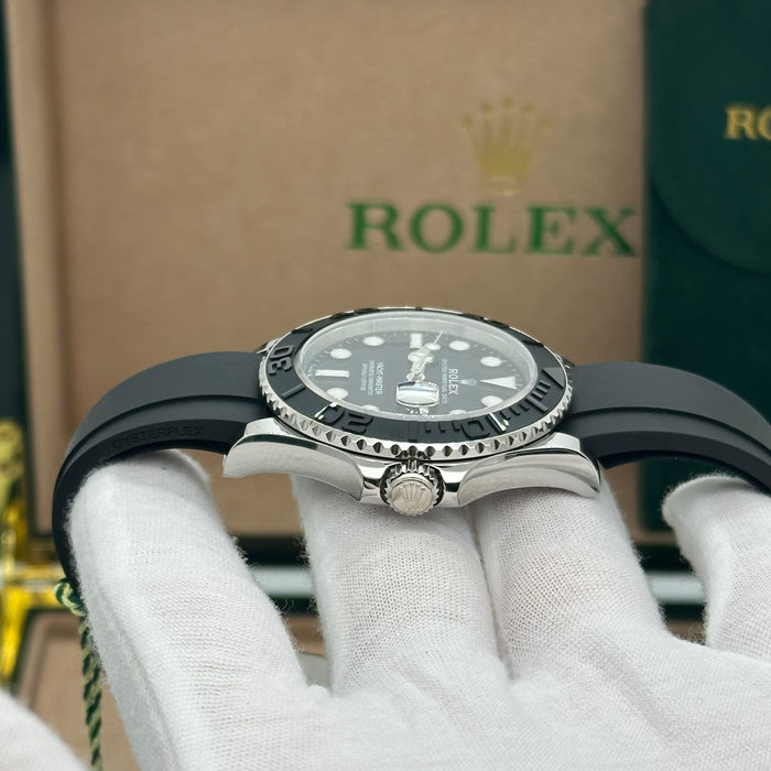 Rolex Yacht-Master 42mm Black Dial – Swiss Super Clone