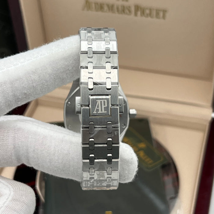 Audemars Piguet Royal Oak Quartz 33mm Stainless Steel with Chocolate Brown Dial