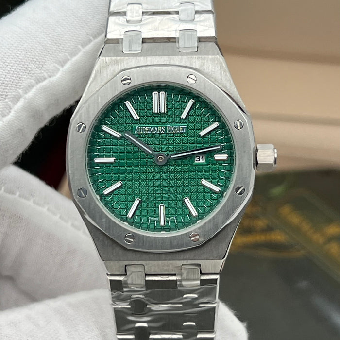 Audemars Piguet Royal Oak Quartz 33mm Stainless Steel with Mint Green Dial