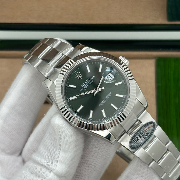 Rolex Datejust 41MM Super Clone – Wimbledon Dial (Swiss 3235 V3)