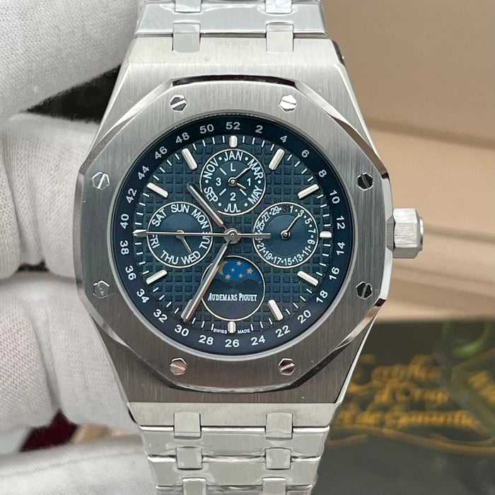 Audemars Piguet Royal Oak Perpetual Calendar 41mm Steel Blue Dial