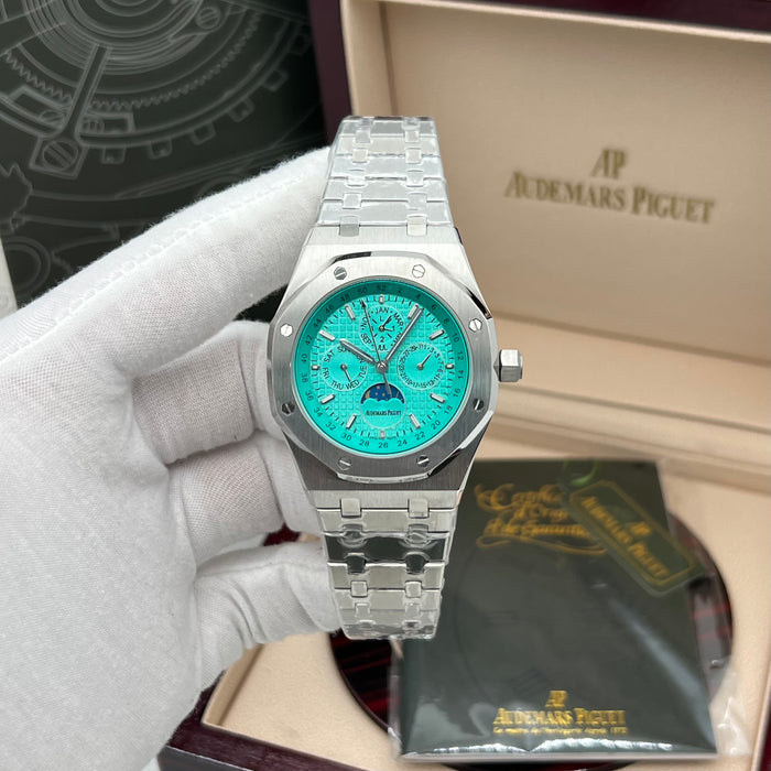 Audemars Piguet Royal Oak Perpetual Calendar 41mm Steel Turquoise Dial