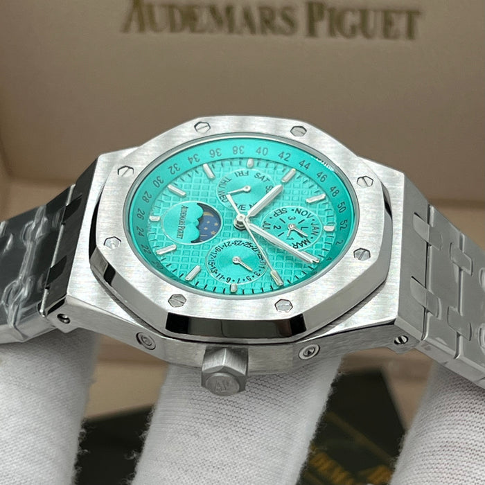 Audemars Piguet Royal Oak Perpetual Calendar 41mm Steel Turquoise Dial