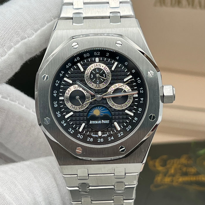 Audemars Piguet Royal Oak Perpetual Calendar 41mm Steel Black Dial