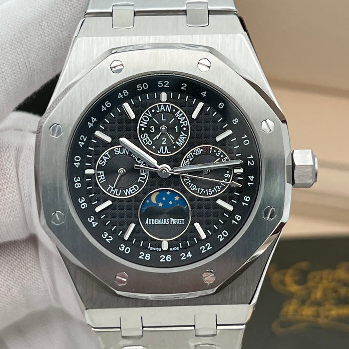 Audemars Piguet Royal Oak Perpetual Calendar 41mm Steel Black Dial