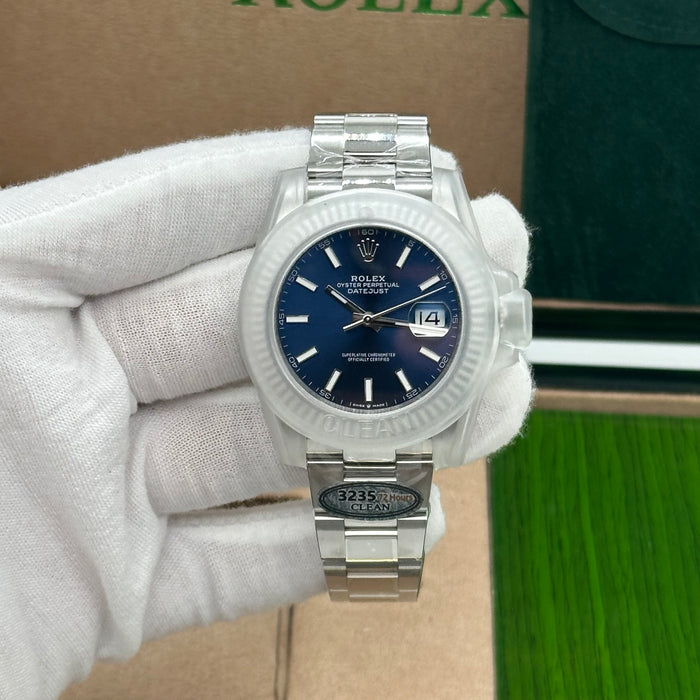 Rolex Datejust 41mm Blue Dial – Super Clone Swiss Replica