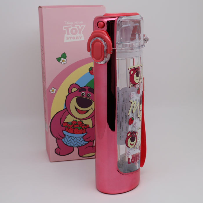 Disney Wonder Classic Modern Kids Leakproof Water Bottle with Straw Lid | Reusable Insulated Plastic Water Bottle Cup for Schoo