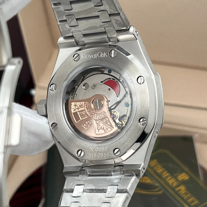 Audemars Piguet Royal Oak Perpetual Calendar Openworked 41mm Steel Blue Accents