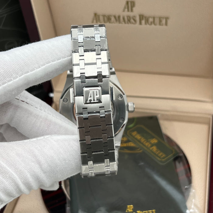 Audemars Piguet Royal Oak Perpetual Calendar Openworked 41mm Steel Turquoise Accents
