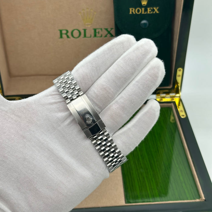 Rolex Datejust 41MM NEW 2023 Black Stick Dial Jubilee Bracelet