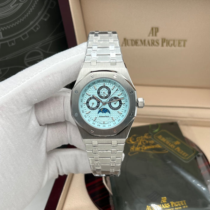 Audemars Piguet Royal Oak Perpetual Calendar 41mm Steel Ice Blue Dial