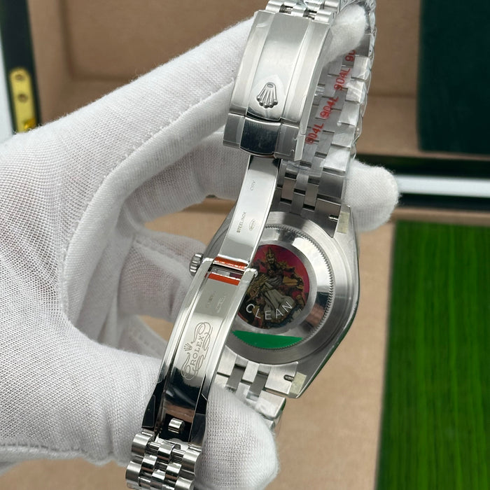 Rolex Datejust 41MM NEW 2023 Black Stick Dial Jubilee Bracelet