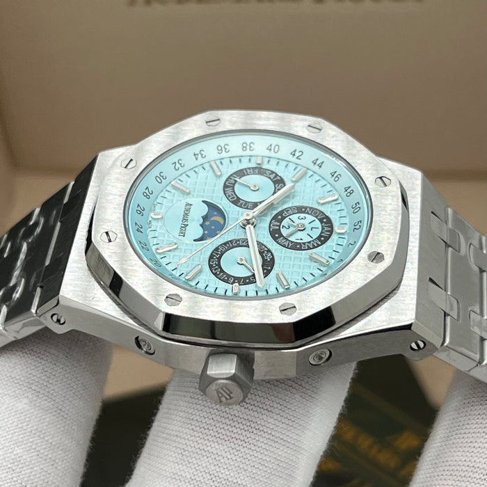 Audemars Piguet Royal Oak Perpetual Calendar 41mm Steel Ice Blue Dial