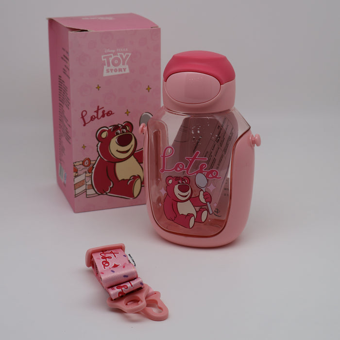 Skater Mickey Mouse & Friends Water Bottle With Straw 550ml