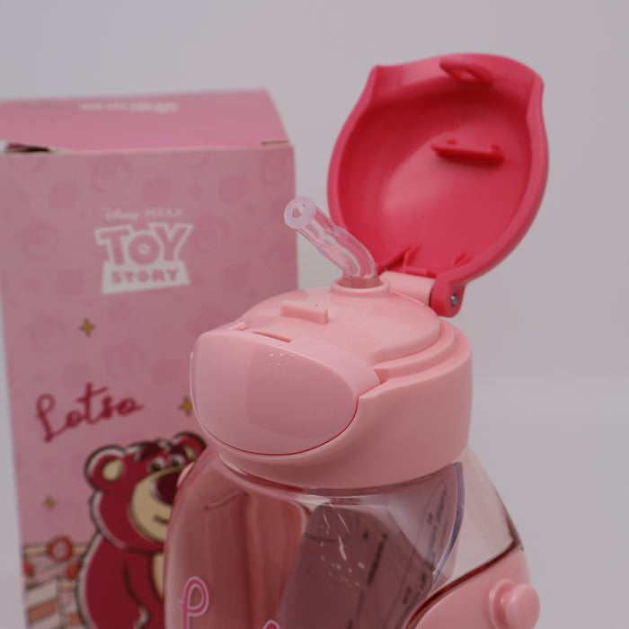 Skater Mickey Mouse & Friends Water Bottle With Straw 550ml