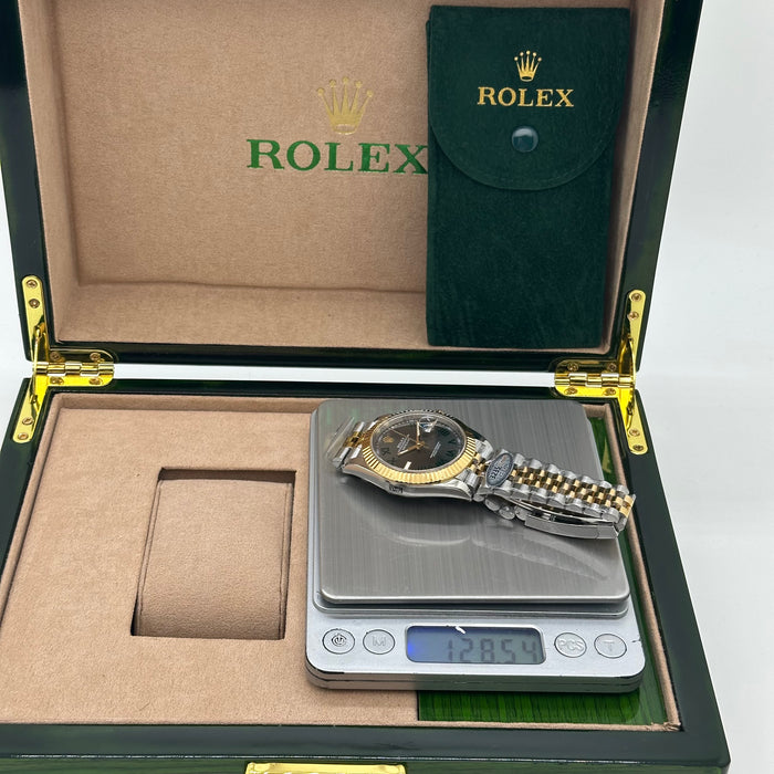 Rolex Datejust 41mm – Two-Tone Steel & Yellow Gold Jubilee Bracelet – Roman Dial