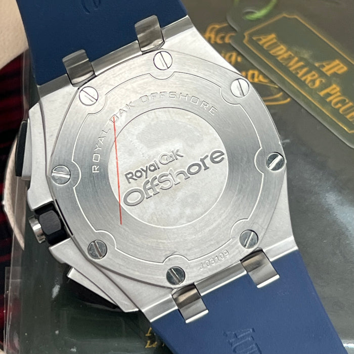 Audemars Piguet Royal Oak Offshore Chronograph 42mm – Blue Dial & Ceramic Bezel