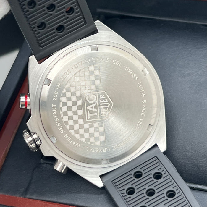 TAG Heuer Formula 1 Quartz Chronograph 43mm - Black Rubber Strap