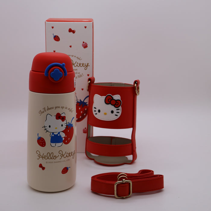 Hello Kitty Mug 500mL Stainless Steel Portable Water Cup  Cartoon Sport