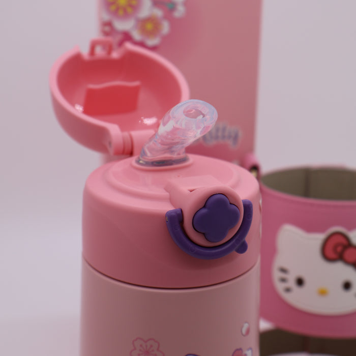 Hello Kitty Mug 500mL Stainless Steel Portable Water Cup  Cartoon Sport