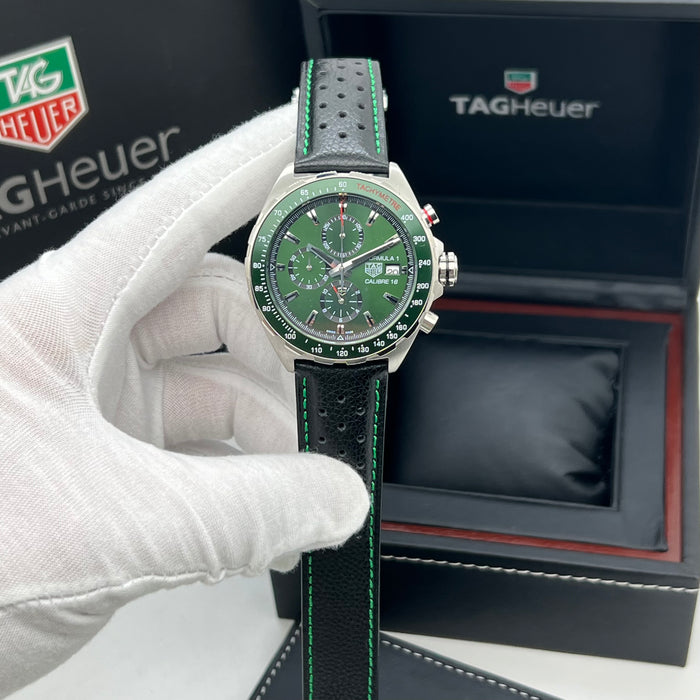 TAG Heuer Formula 1 Calibre 16 Automatic Chronograph 44mm Green Dial