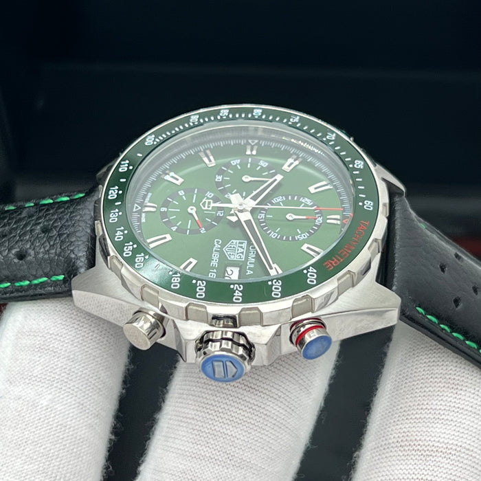 TAG Heuer Formula 1 Calibre 16 Automatic Chronograph 44mm Green Dial