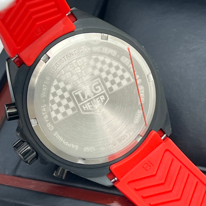 TAG Heuer Formula 1 Quartz Chronograph 43mm Red Dial