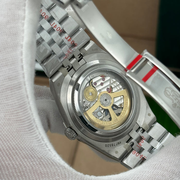 Rolex Oyster Perpetual 40MM Land-Dweller Ice Blue Dial with Diamond Bezel – Jubilee Bracelet