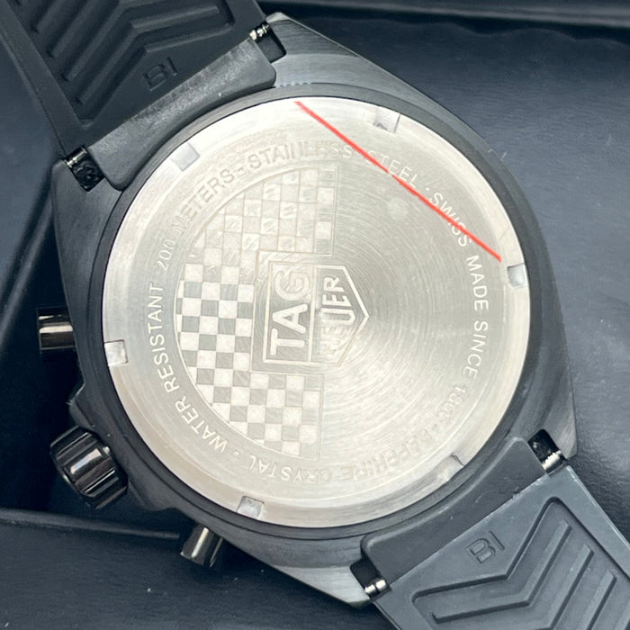 TAG Heuer Formula 1 Quartz Chronograph Anthracite Dial - Black Rubber Strap