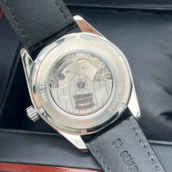 TAG Heuer Formula 1 Quartz Chronograph Grey Dial - Black Leather Strap