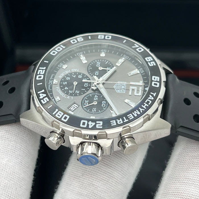 TAG Heuer Formula 1 Quartz Chronograph Anthracite Dial Steel Case