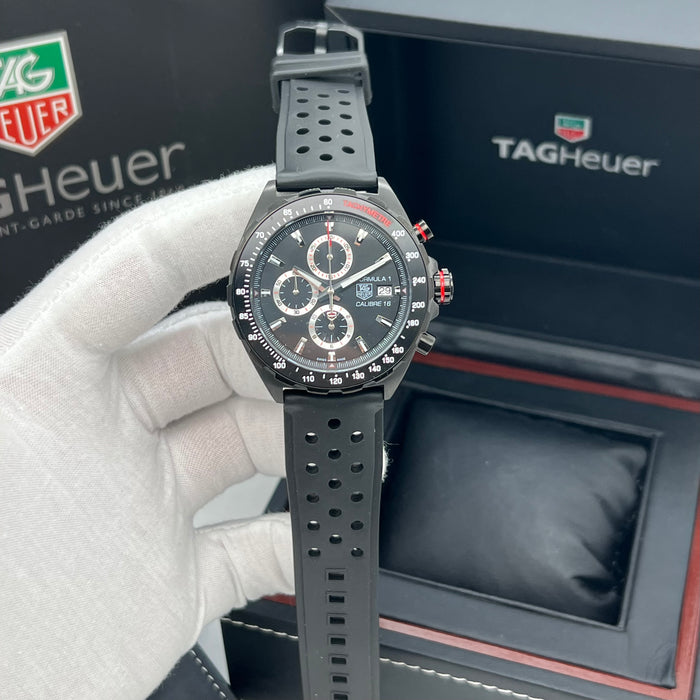 TAG Heuer Carrera Calibre 5 Day-Date Blue Dial Steel Bracelet