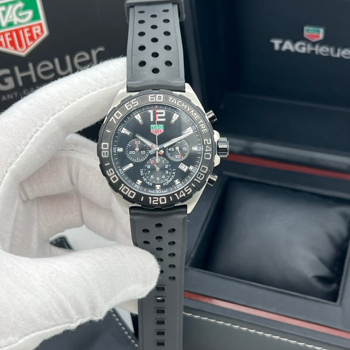 TAG Heuer Carrera Calibre 5 Day-Date White Dial Steel Bracelet