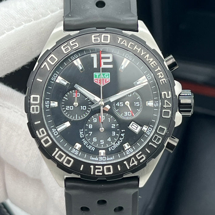 TAG Heuer Carrera Calibre 5 Day-Date White Dial Steel Bracelet