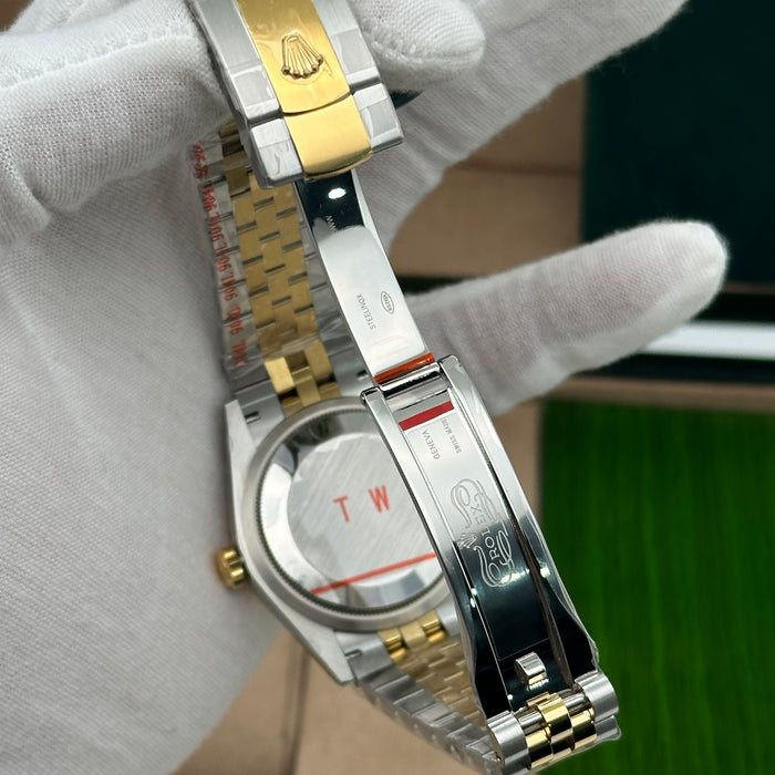 Rolex Datejust 36mm Champagne Dial Two-Tone Jubilee – Fluted Bezel