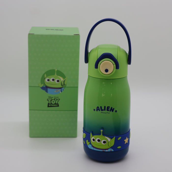DISNEY Kid's Water Bottle With Straw With Handle Tritan Stainless Steel (450ml)