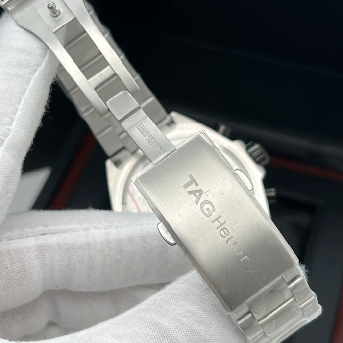 TAG Heuer Formula 1 Chronograph (43mm) — Red Dial