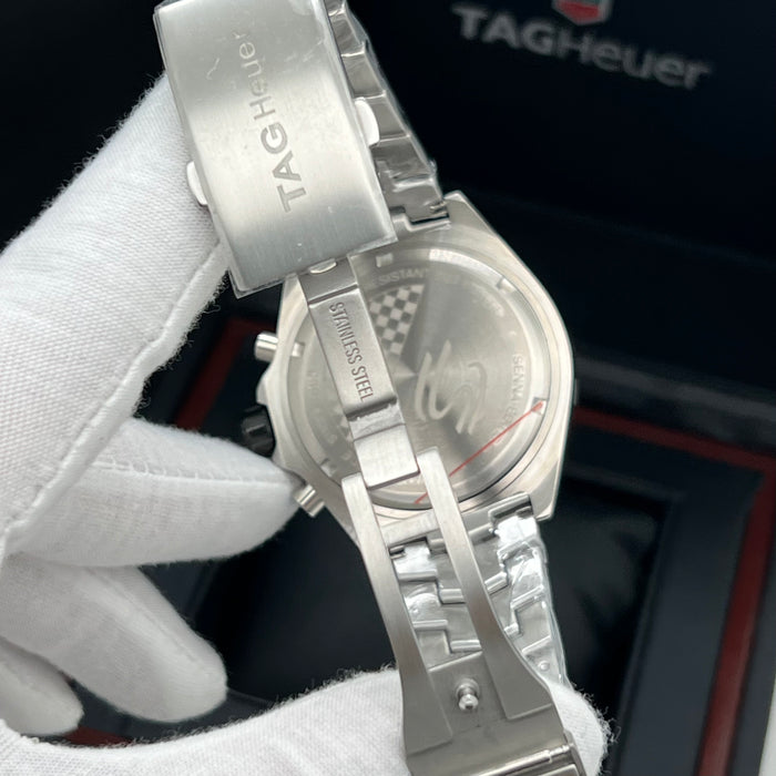 TAG Heuer Formula 1 Chronograph Senna Special Edition (43mm) — Anthracite Dial