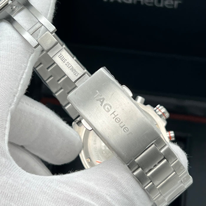 TAG Heuer Formula 1 Calibre 16 Automatic Chronograph (44mm) — Green Dial