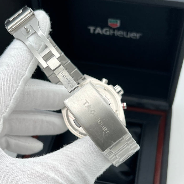 TAG Heuer Formula 1 Chronograph Blue Dial Red & Yellow Accents Stainless Steel Watch