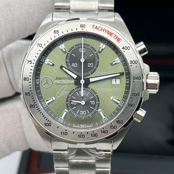 TAG Heuer Formula 1 Chronograph Mercedes-AMG Petronas F1 Special Edition Green Dial Watch