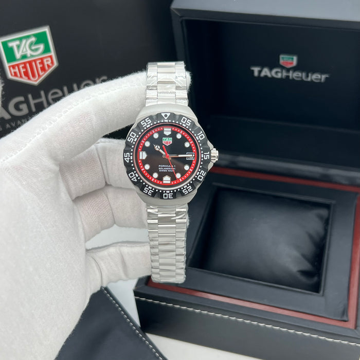 TAG Heuer Formula 1 Kith Special Edition Black Dial Stainless Steel Watch