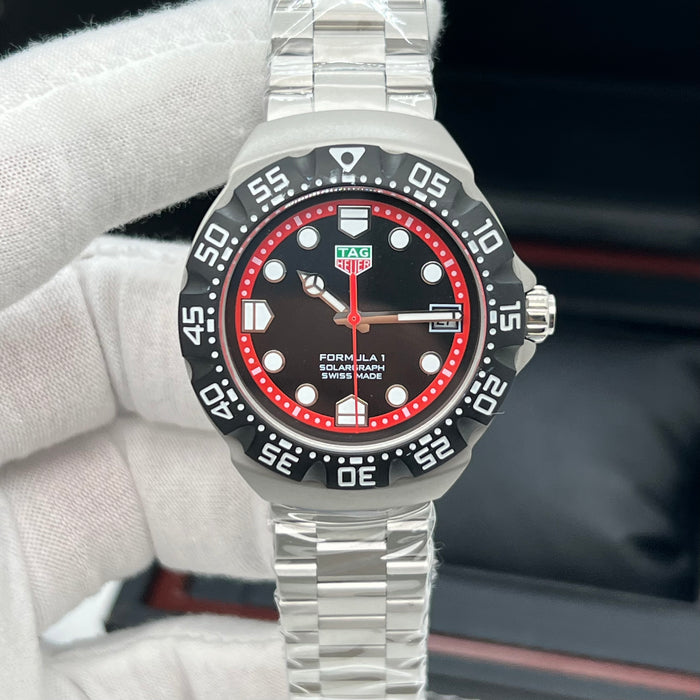 TAG Heuer Formula 1 Kith Special Edition Black Dial Stainless Steel Watch