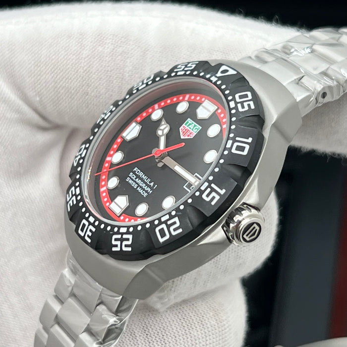 TAG Heuer Formula 1 Kith Special Edition Black Dial Stainless Steel Watch