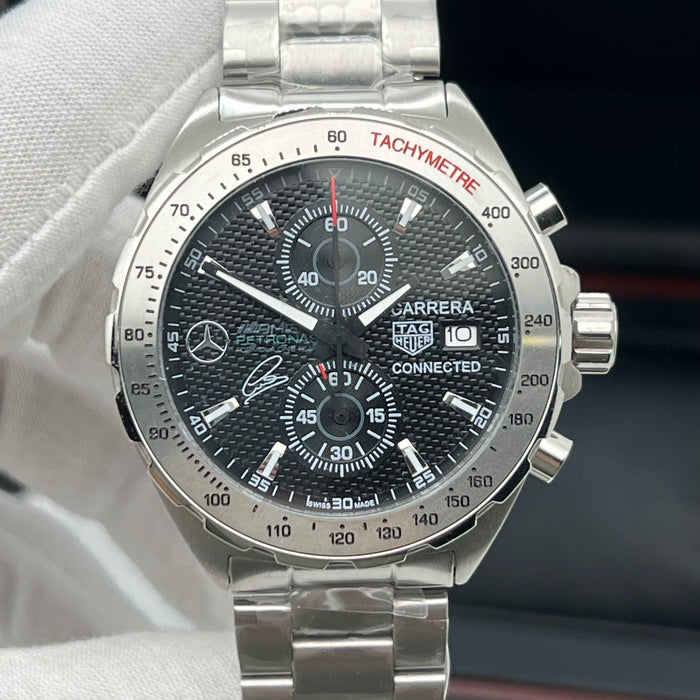 TAG Heuer Formula 1 Chronograph Mercedes-AMG Petronas F1 Special Edition Carbon-Weave Dial Watch