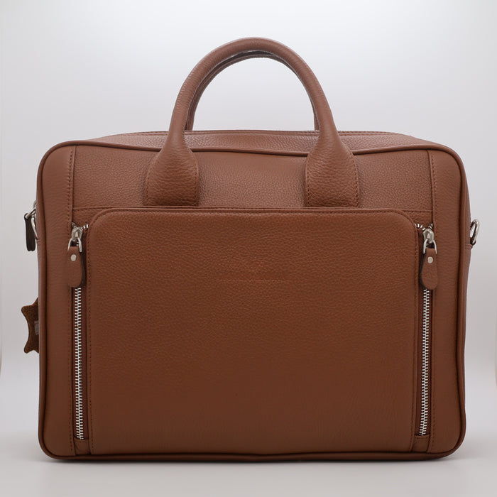 Giorgio Armani Genuine Leather Business Bag